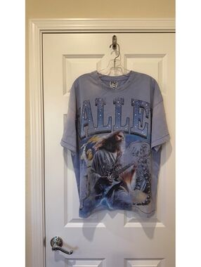 Vale Forever “Holy Metal Bling” Tee Blue Size XL